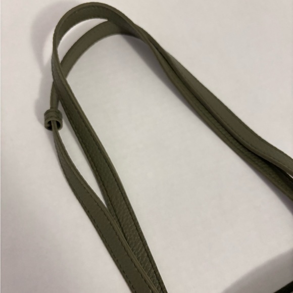 New! Rubi By The Cotton On Leatherette Tote Bag Olive Green Color - Picture 3 of 6